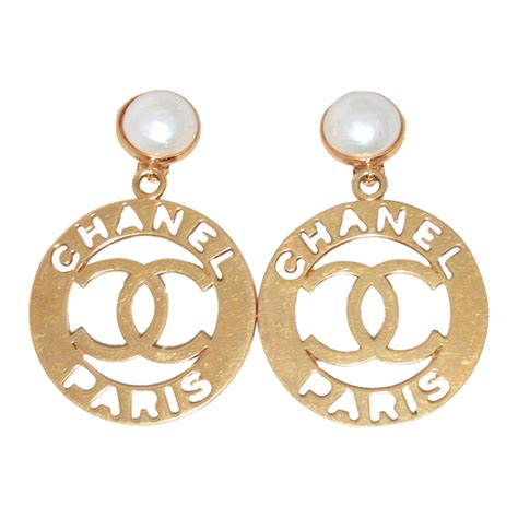 iconic chanel earrings|chanel earrings the real.